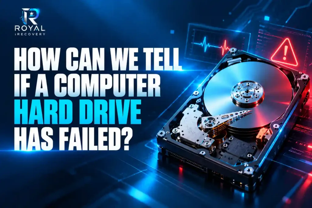 How Can We Tell If a Computer Hard Drive Has Failed?
