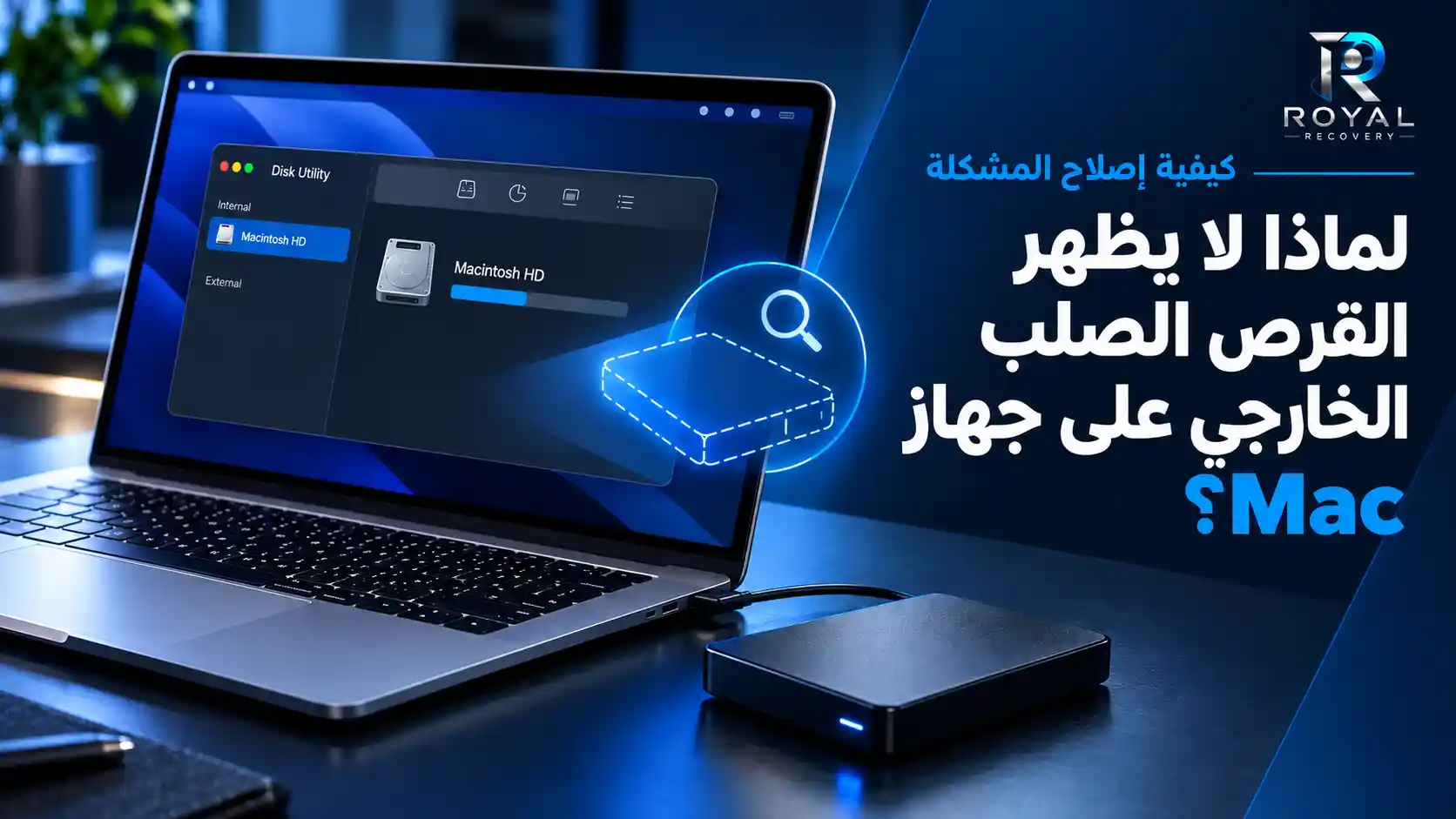 كيفية إصلاح مشكلة عدم ظهور القرص الصلب الخارجي على جهاز Mac